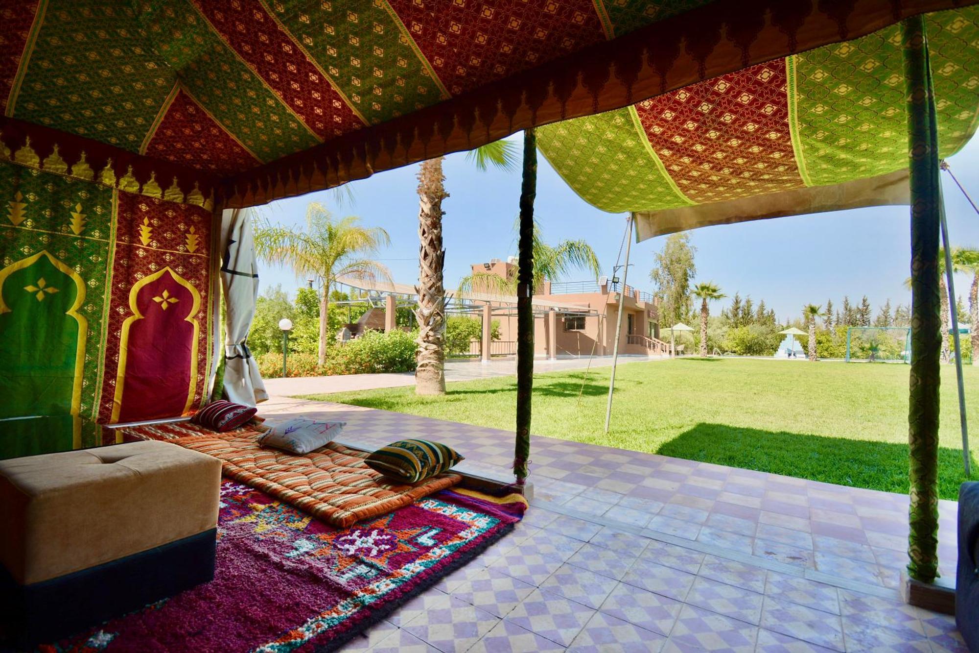 Ferme De Vacances Avec Une Grande Villa A Marrakech Маракеш Екстериор снимка