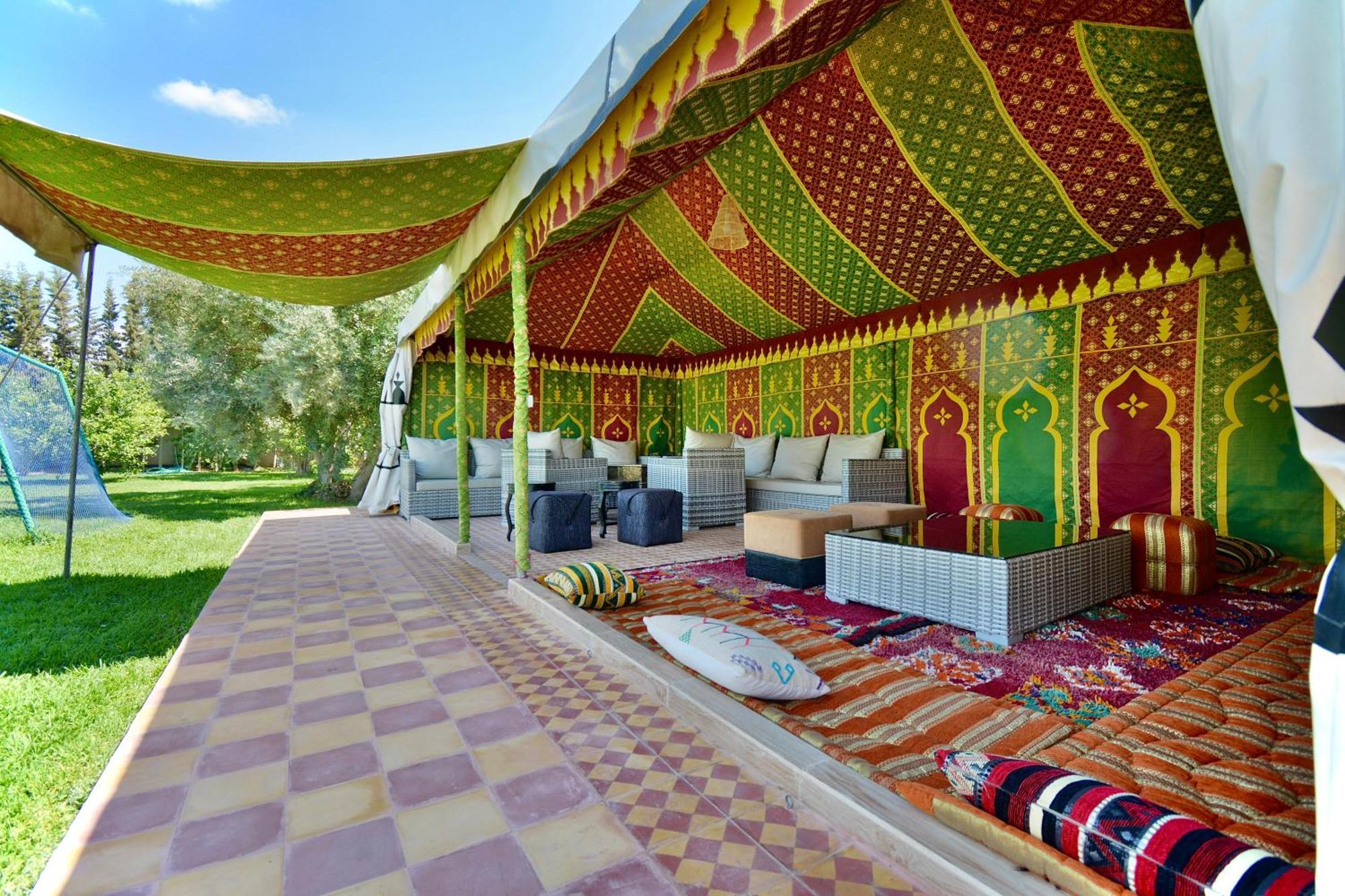 Ferme De Vacances Avec Une Grande Villa A Marrakech Маракеш Екстериор снимка